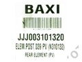 Элемент задний теплообменника Baxi арт. 3101320