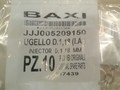 Инжектор для природного газа на d 1,18 мм (1 шт. в упаковке) Baxi арт. 5209150
