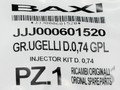 Инжекторы для сжиженного газа в комплекте Baxi арт. 601520